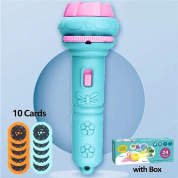 10CARDS CARTOON- Flashlight Toy