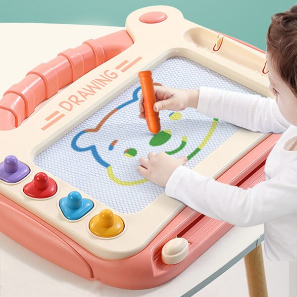 Children Drawing Table Magnetic Painting Board - Image 6
