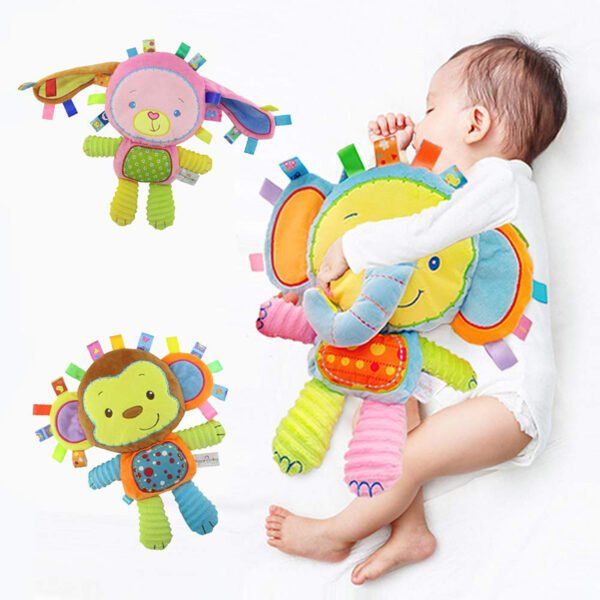 Baby Tags Plush Toy Lovely Soft Monkeys - Image 3