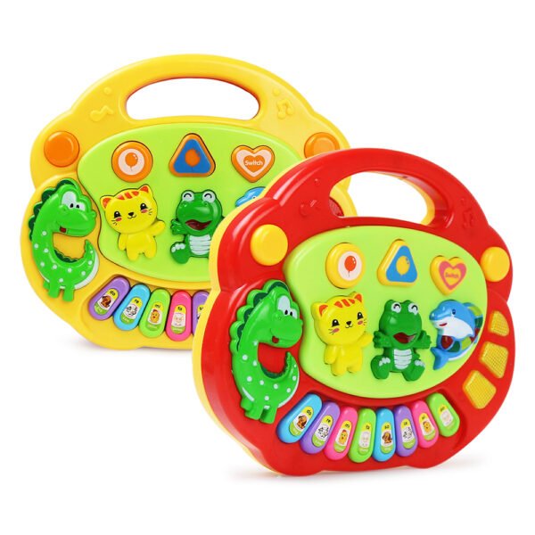 Musical Animal Piano Toy- Kids Cartoon Piano