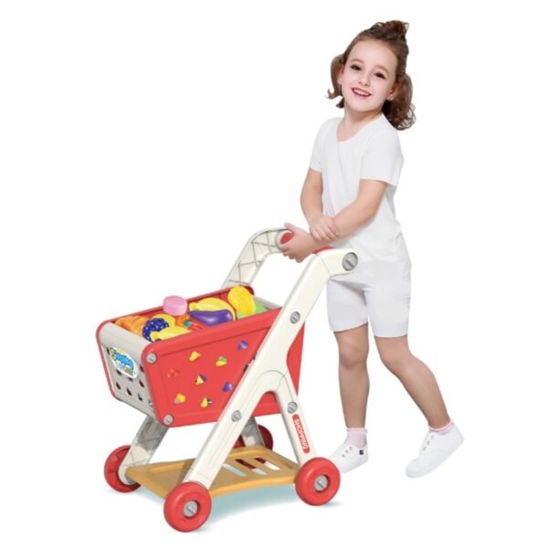 Big Children's Shopping Carts - Supermarket Trolley - Image 6