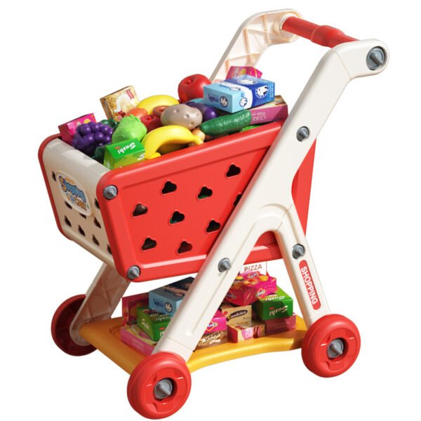 Big Children's Shopping Carts - Supermarket Trolley - Image 5
