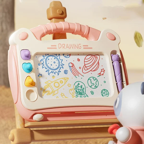Children Drawing Table Magnetic Painting Board - Image 5
