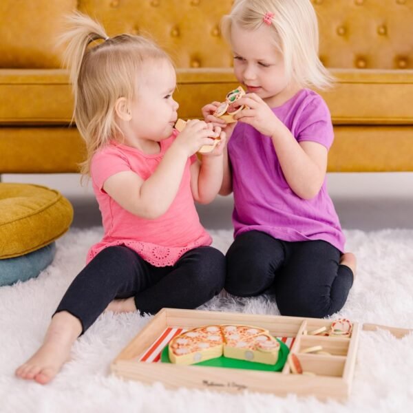 Wooden Pizza Party Play Set - Image 4
