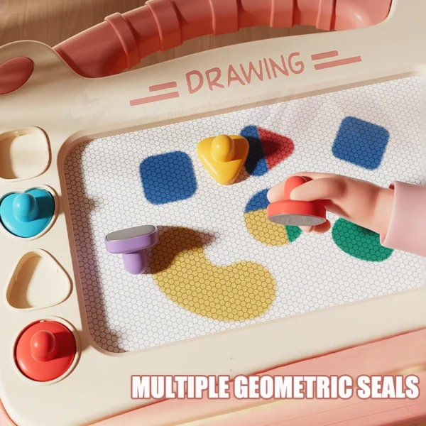 Children Drawing Table Magnetic Painting Board - Image 4