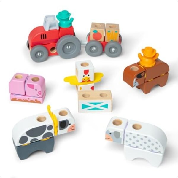 Blockable farm Wooden Vehicles