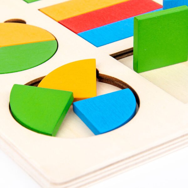 3D Wooden Montessori 3D Geo. Board - Image 5