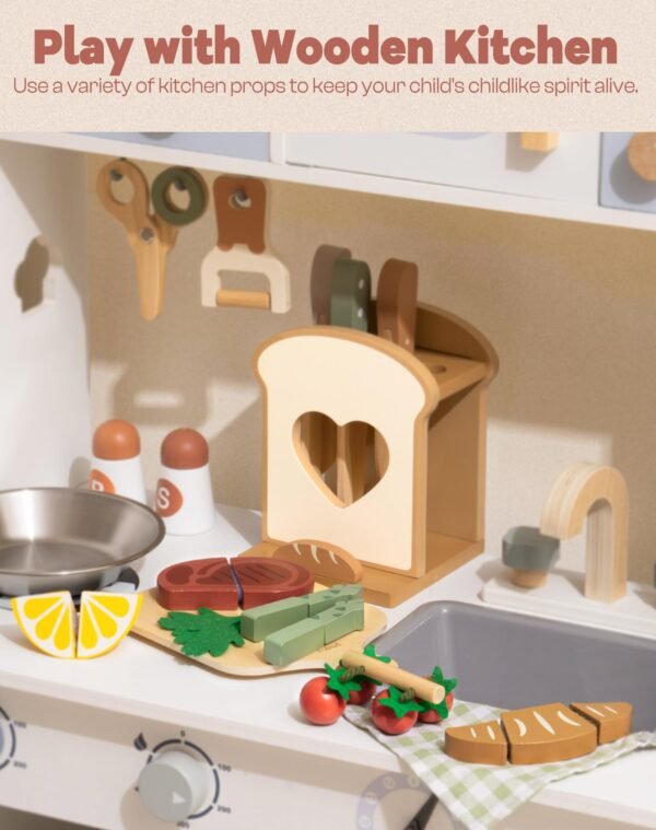 16Pcs ROBUD Kids Play Kitchen Knife Set - Image 5