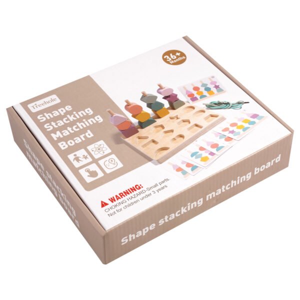 Montessori Wooden Beads Sequencing Toy Set - Image 3