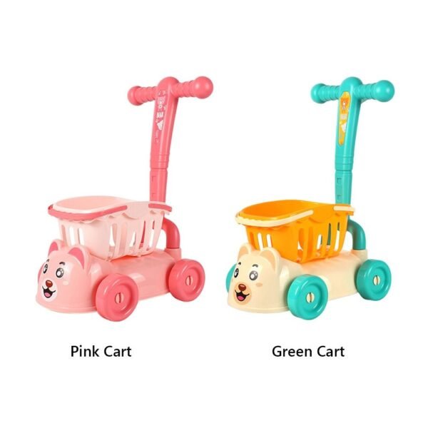 Kids Shopping Cart Trolley Play Set - Image 6
