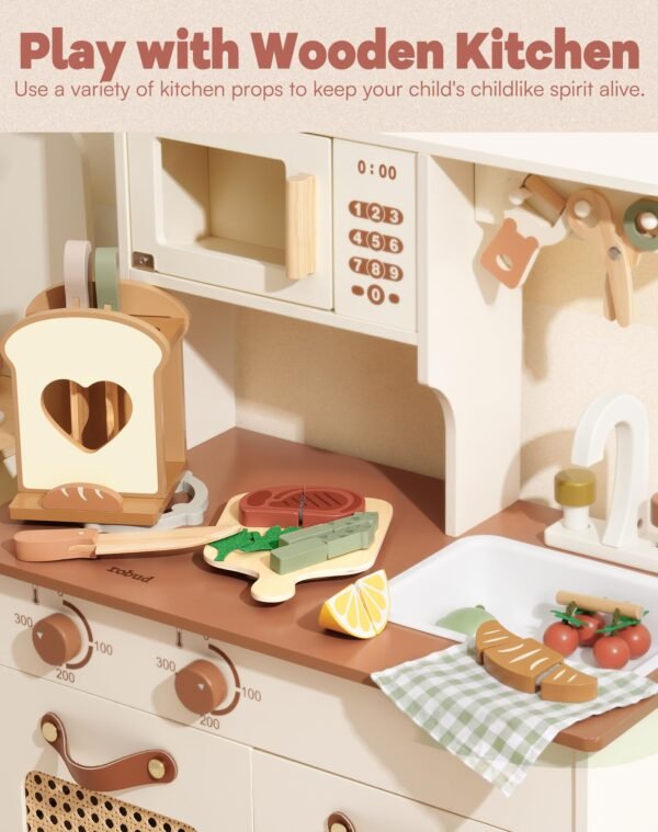16Pcs ROBUD Kids Play Kitchen Knife Set - Image 6
