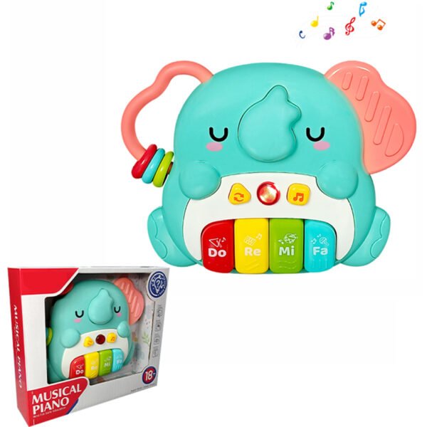 Musical Animal Piano Toy- Kids Cartoon Piano - Image 4