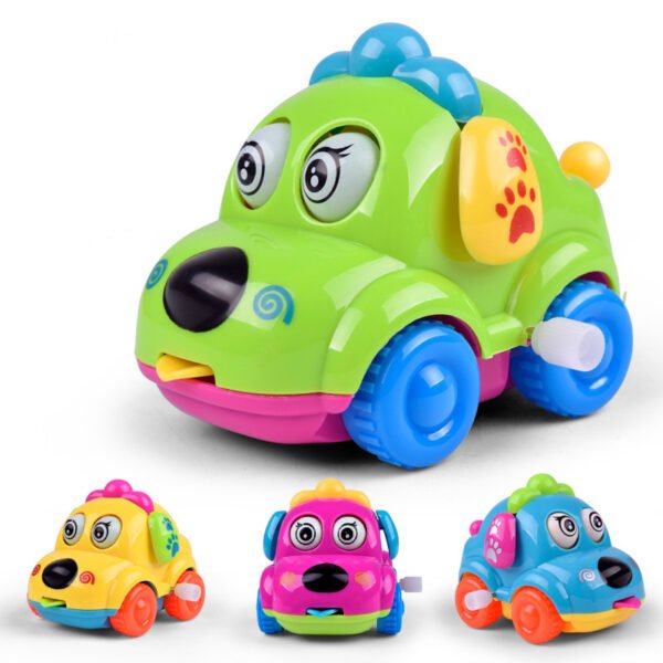 Cartoon Winding Creative Chain up Car - New Clockwork Toy