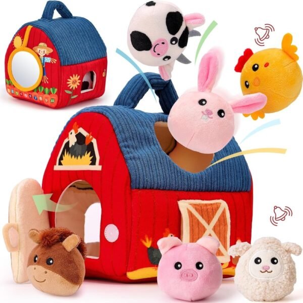 Plush Barn- Animal Farm Toys For Babies