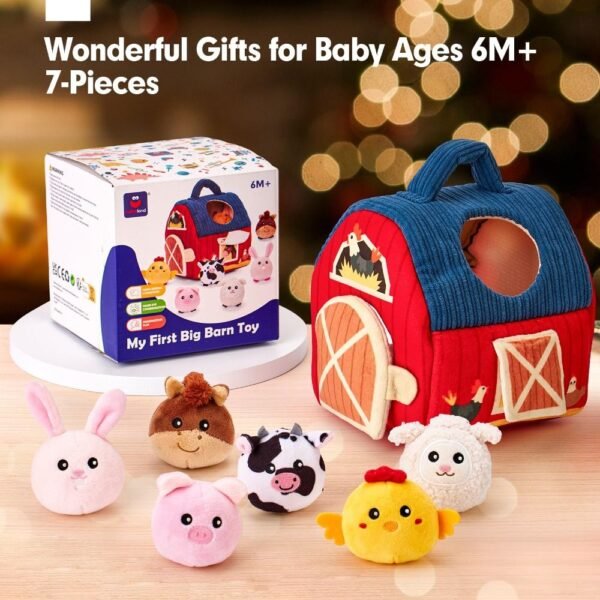 Plush Barn- Animal Farm Toys For Babies - Image 2
