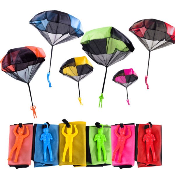 Outdoor Parachute Men Outside- 5sets Throwing Parachute Figure Soldiers - Image 2