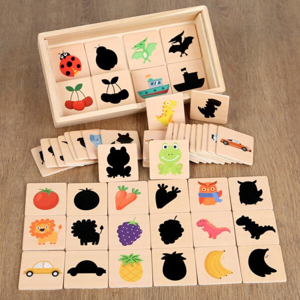 Animal Fruit Find Shadow - Matching Jigsaw Puzzle Game - Image 6