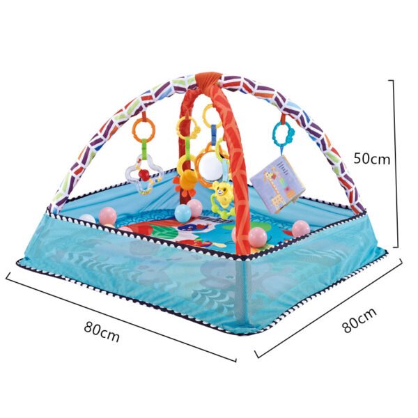 Multifunctional Fitness Frame - Round Crawling Mat - Image 9