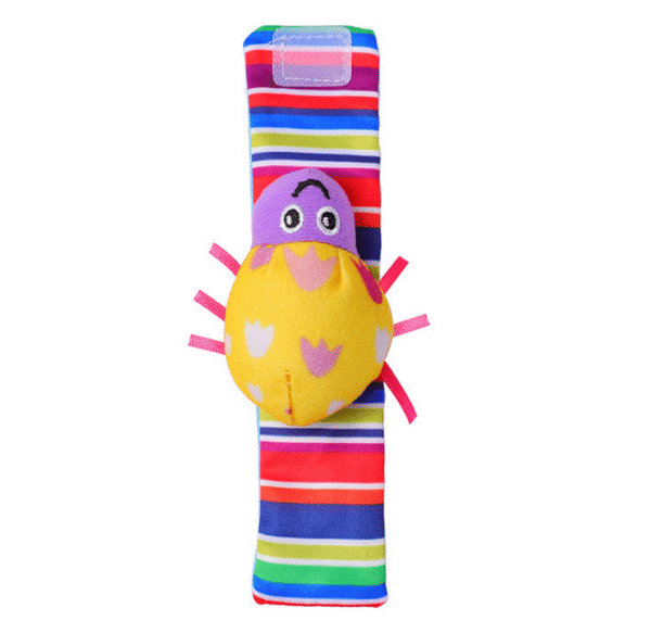 4pics/Set Baby Rattle Stocks Toys- Wrist & Foot Rattles Toys - Image 5