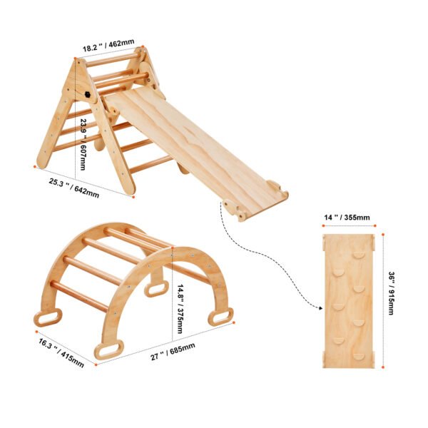 Toddler Playground -Climbing Triangle Set - Image 10