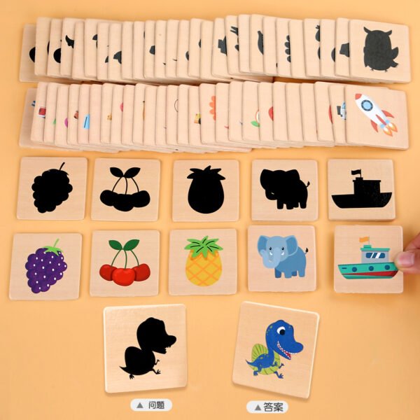 Animal Fruit Find Shadow - Matching Jigsaw Puzzle Game - Image 4