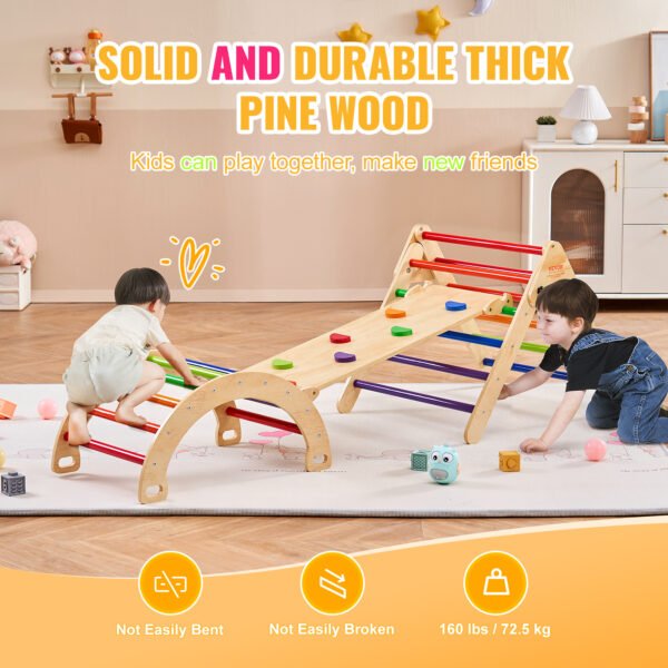 Toddler Playground -Climbing Triangle Set - Image 5