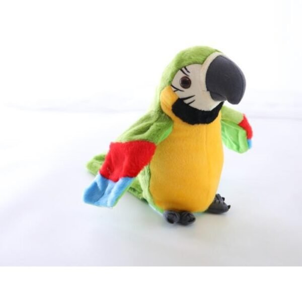 Plush Plush Toys - Cartoon Electric Bird Can Speak Record , Clap Wings English Songs