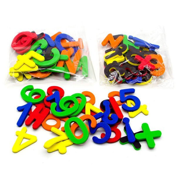 ABC & 123 Fridge- Magnetic Letters, Numbers Alphabet