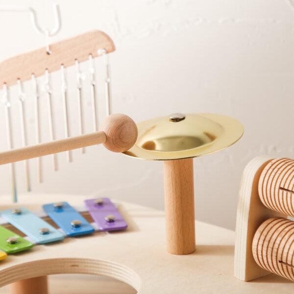 Wooden Music Toys For Babies- Multifunctional Music Knocking Table - Image 4