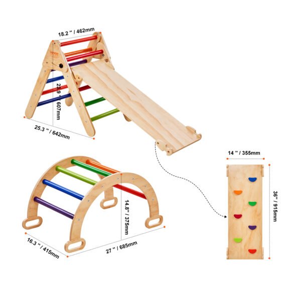 Toddler Playground -Climbing Triangle Set - Image 8