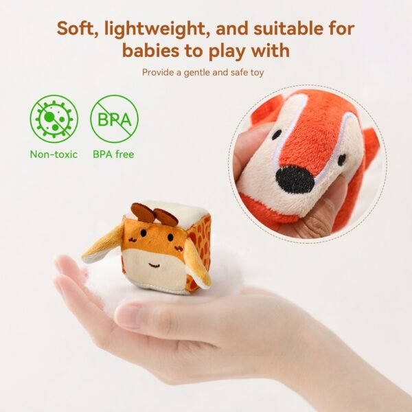 Baby Toys Plush Animal - Simulation Farm House Set - Image 2