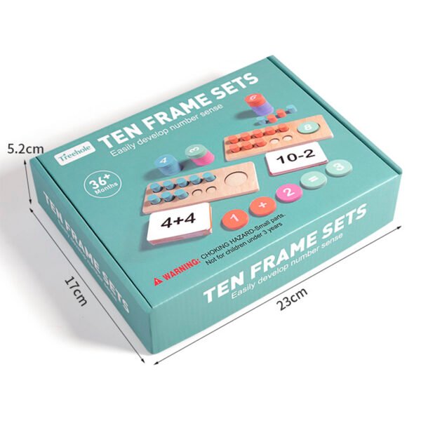 Sliding Puzzle Board - Wooden Colour Matching Toys - Image 2