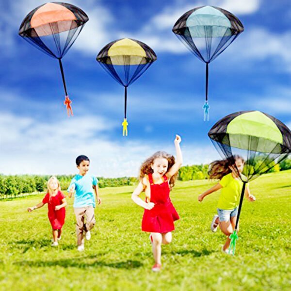 Outdoor Parachute Men Outside- 5sets Throwing Parachute Figure Soldiers - Image 3