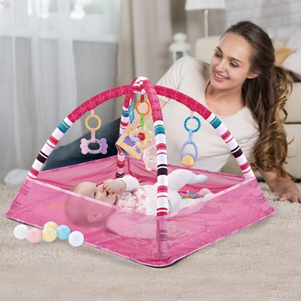 Multifunctional Fitness Frame - Round Crawling Mat - Image 5