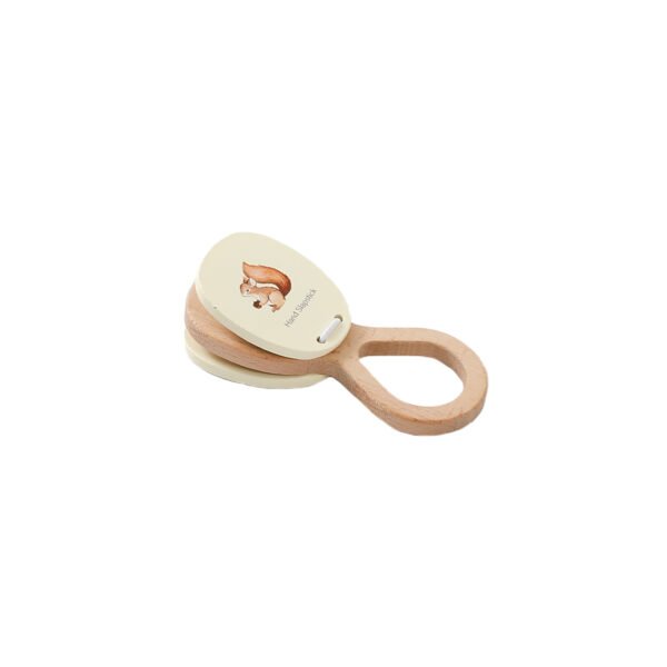 Baby Wooden Music Toy - Squirrel Maracas Drum Xylophone - Image 11